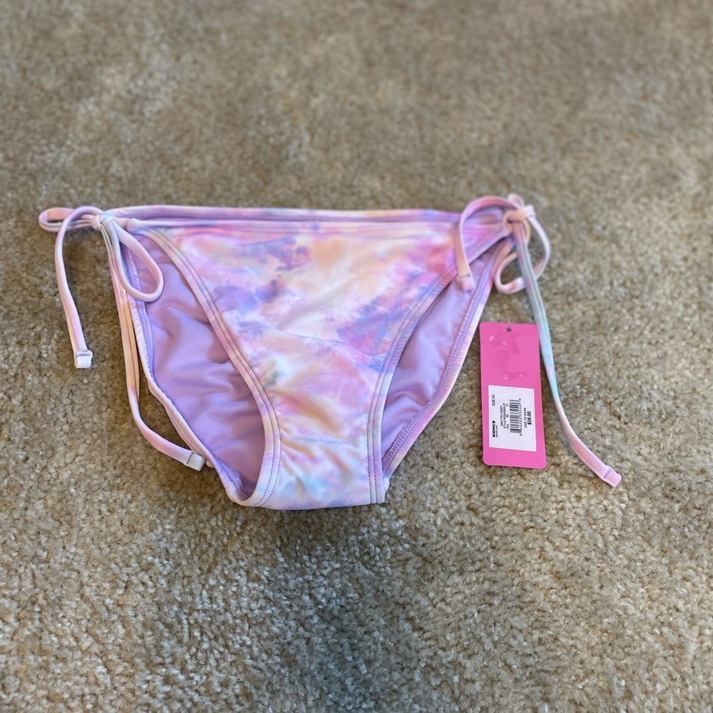 Ninety-Nine Side Tie Hipster Swim Bottom